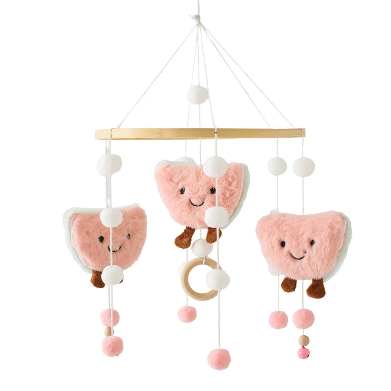 Baby Holz-Rassel mit Tiermotiv