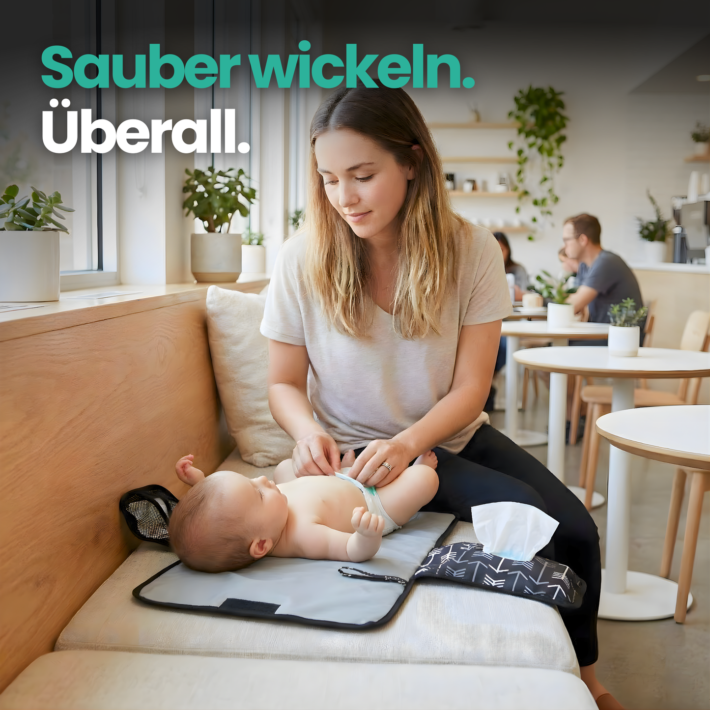Portable Changing Mat – Clean Changes. Anywhere. Stress-Free.