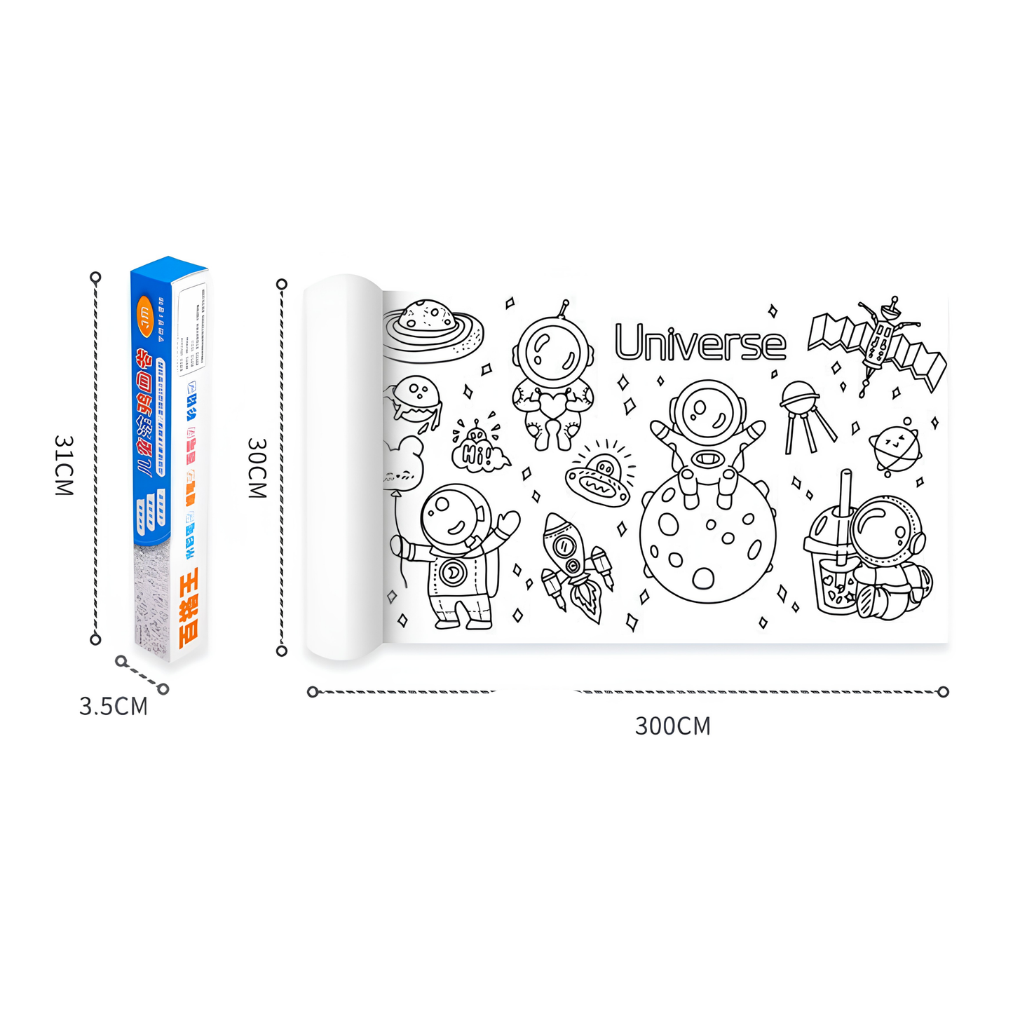 Creative Painting Roll for Children – Fun without the Mess