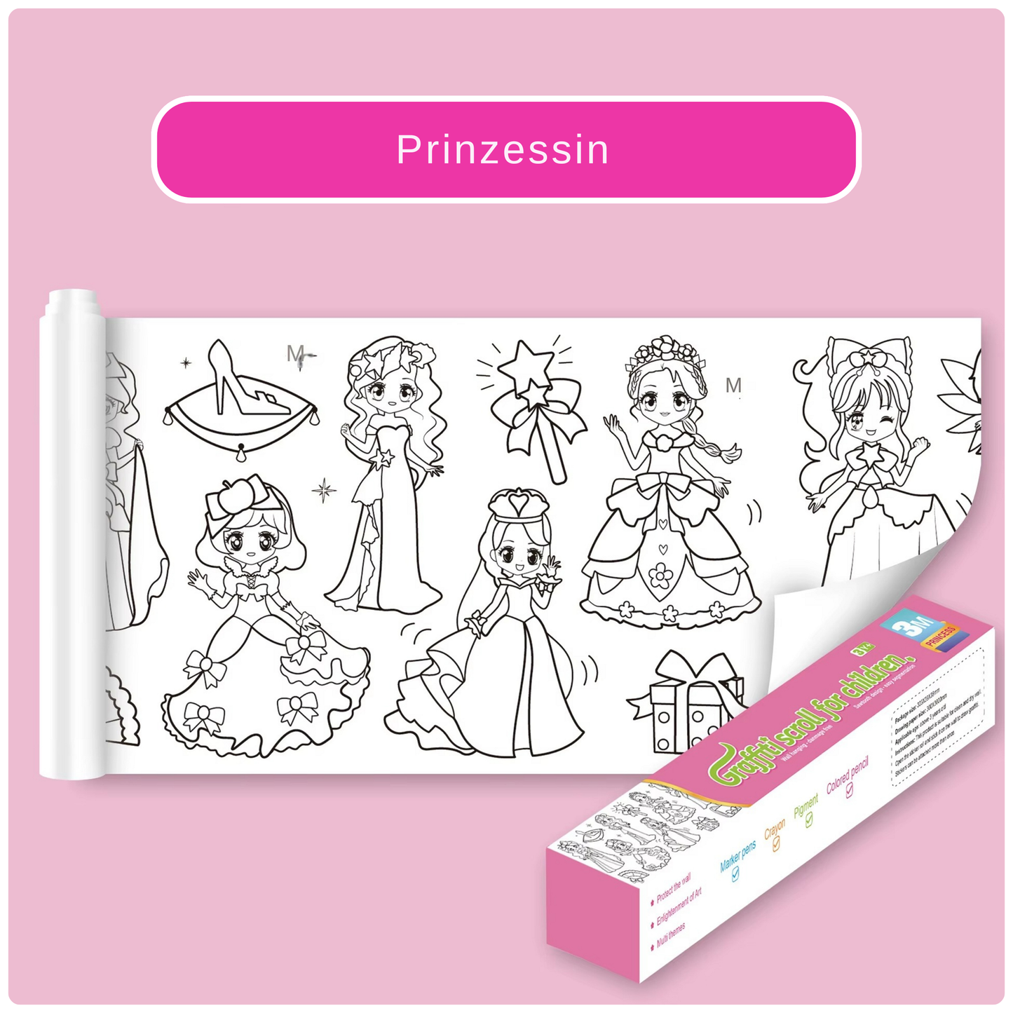 Creative Painting Roll for Children – Fun without the Mess