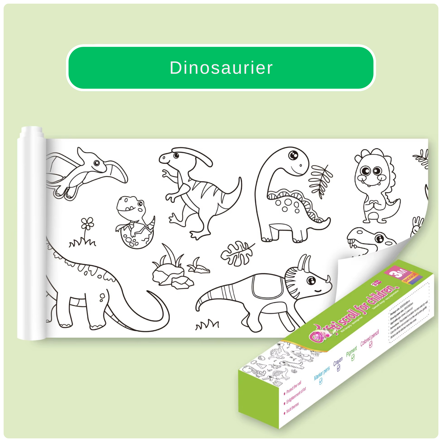 Creative Painting Roll for Children – Fun without the Mess