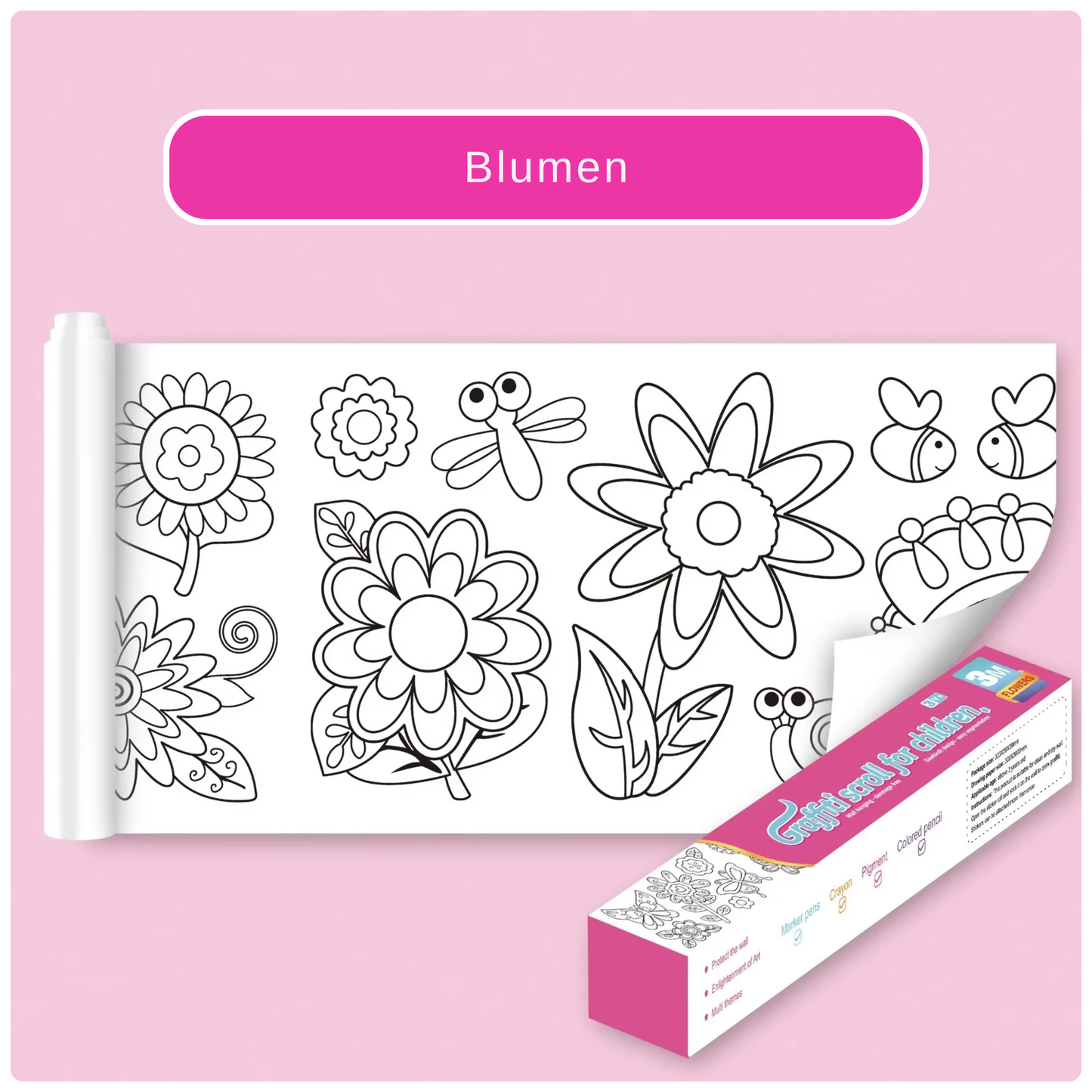 Creative Painting Roll for Children – Fun without the Mess