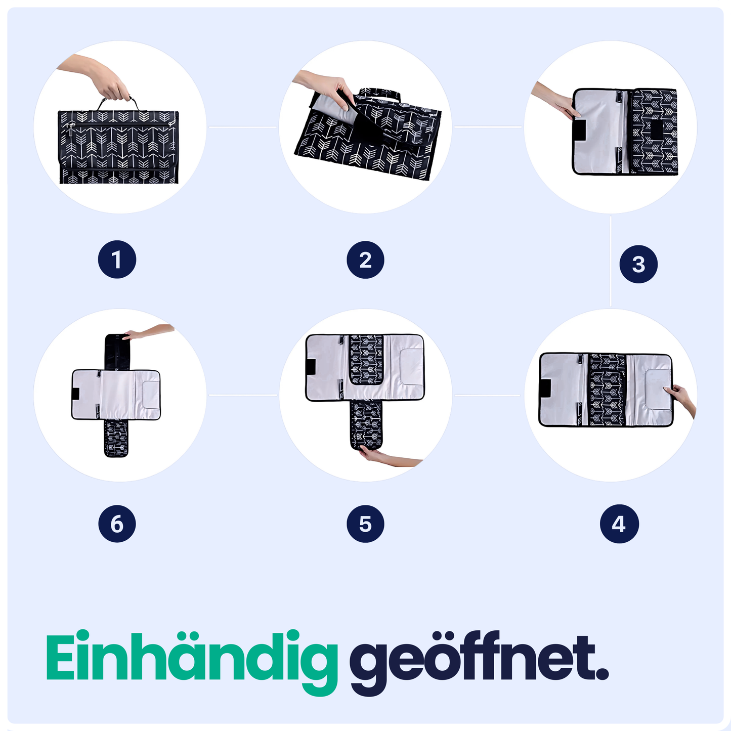 Portable Changing Mat – Clean Changes. Anywhere. Stress-Free.