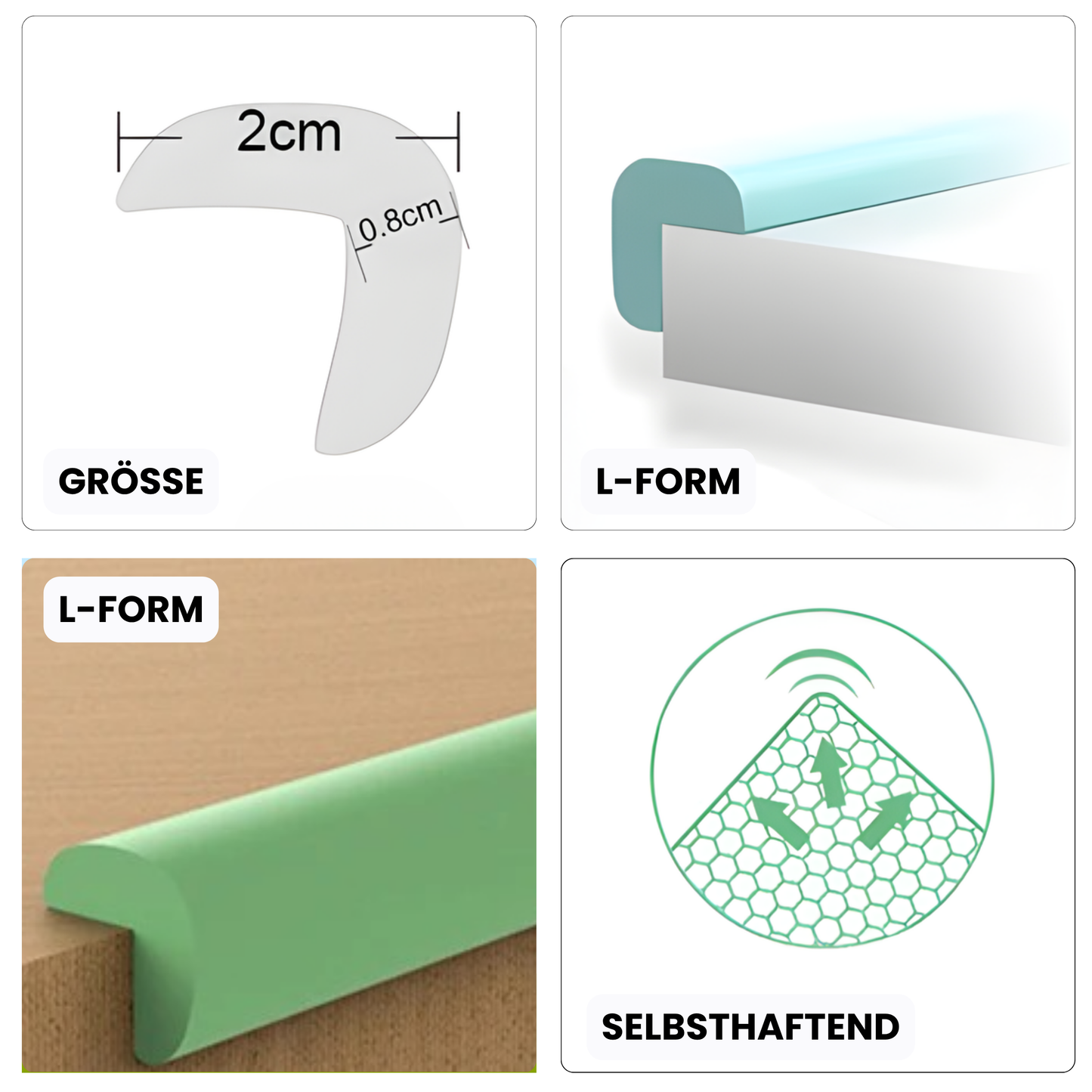 2-meter Baby Corner Protector – Reliably guards against hard edges