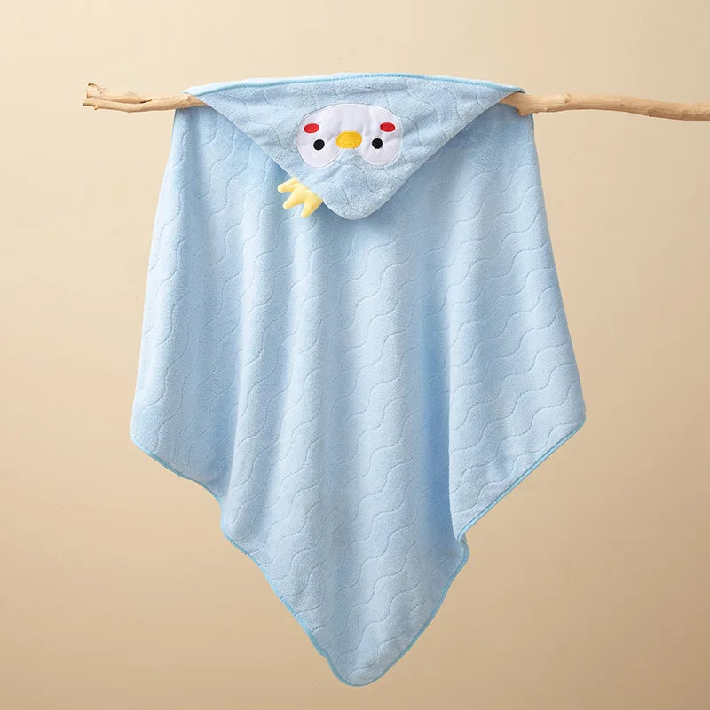 Baby Hooded Blanket & Bath Towel for Boys and Girls