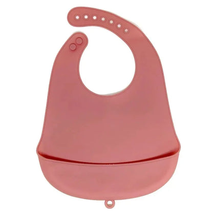 Waterproof Silicone Baby Bib Easy to Clean