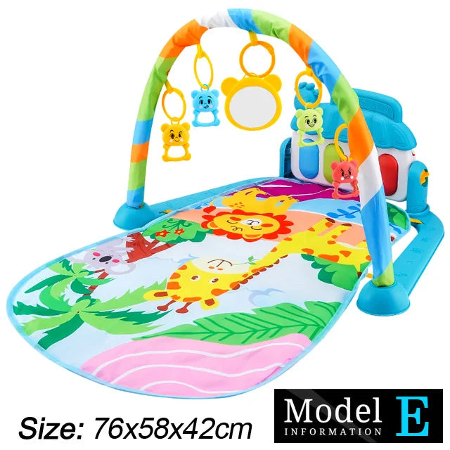 Baby Fitness Play Mat with Music & Piano