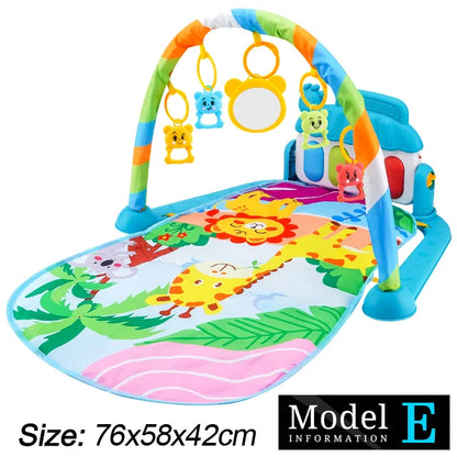 Baby Fitness Play Mat with Music & Piano