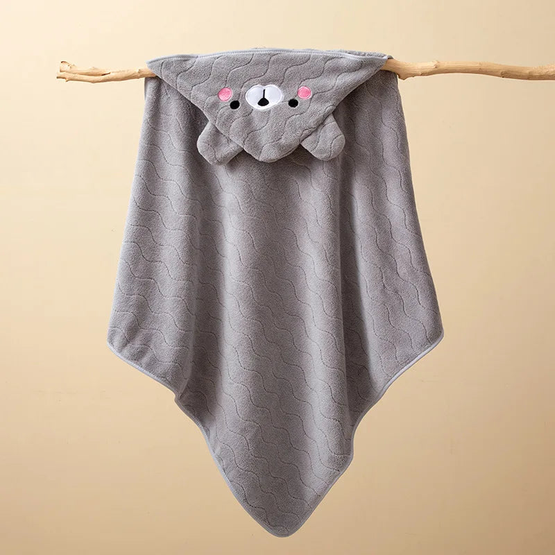 Baby Hooded Blanket & Bath Towel for Boys and Girls