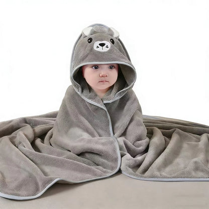 Baby Hooded Blanket & Bath Towel for Boys and Girls