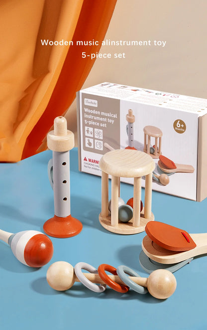Montessori Musikinstrumente aus Holz
