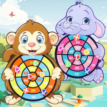 Montessori Klett-Dartspiel für Kinder – Spiel, Spaß & Bewegung