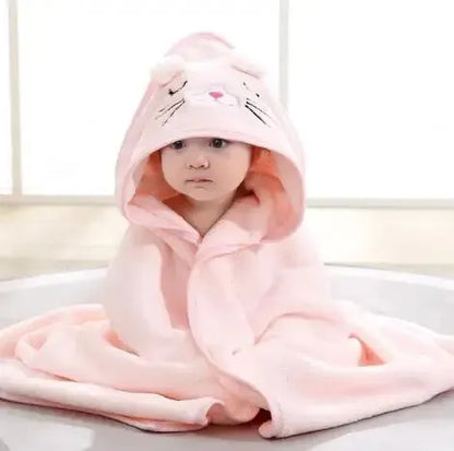 Baby Hooded Blanket & Bath Towel for Boys and Girls
