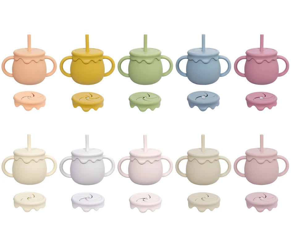 3-in-1 Baby Snack & Sippy Cup