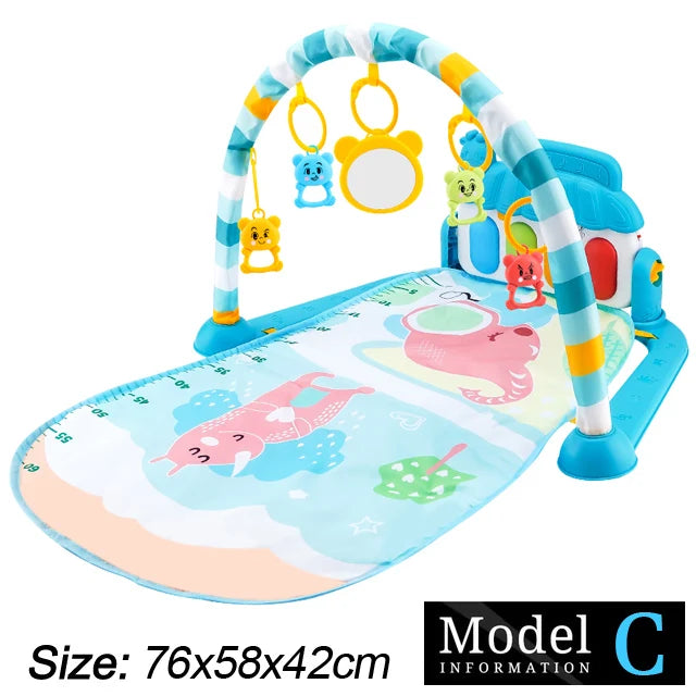 Baby Fitness Play Mat with Music & Piano