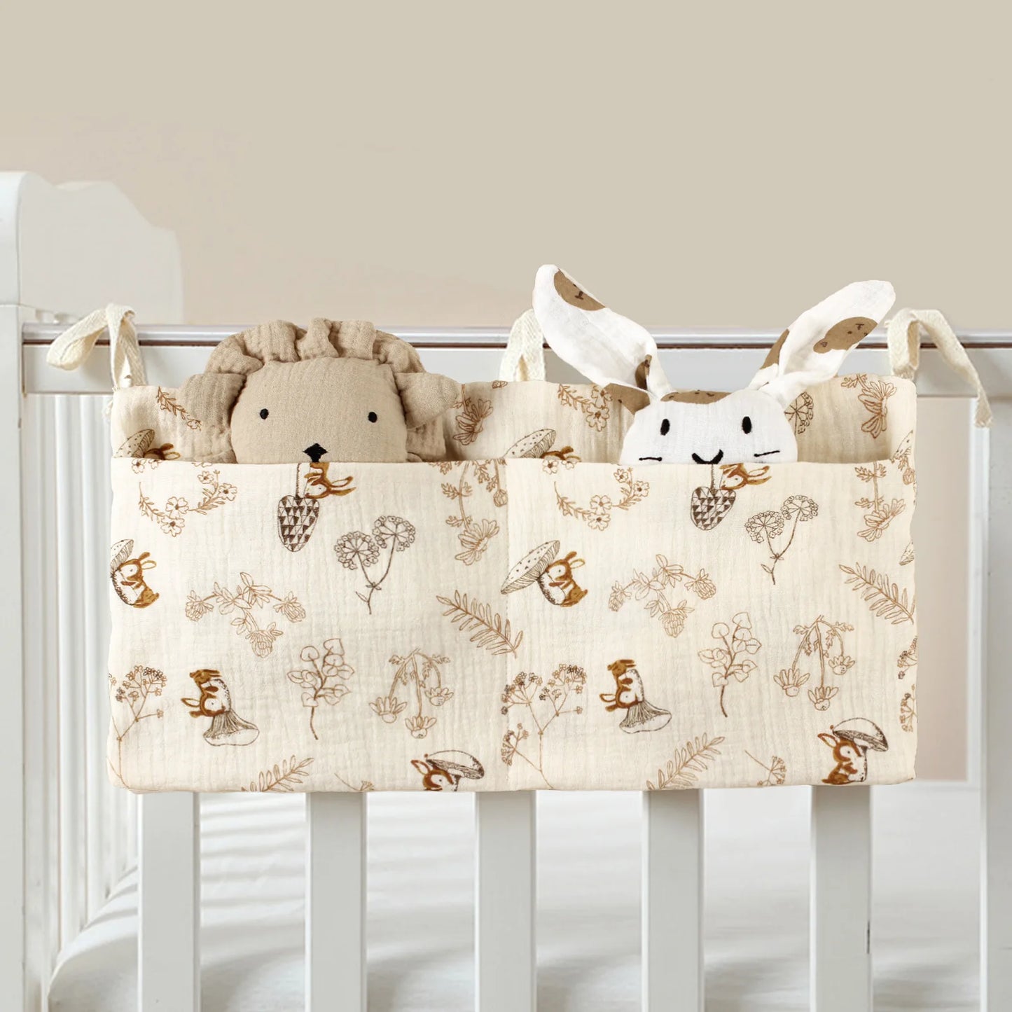 Multifunctional Baby Cot Storage Bag