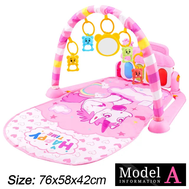 Baby Fitness Play Mat with Music & Piano