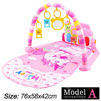 Baby Fitness Play Mat with Music & Piano