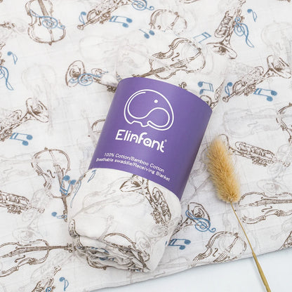 Bamboo Cotton Baby Muslin Swaddle Blanket