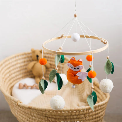 Baby Holz-Rassel mit Tiermotiv