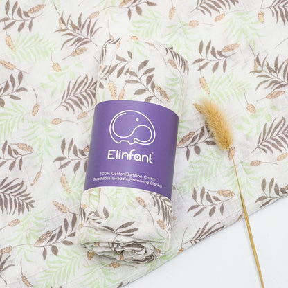 Bamboo Cotton Baby Muslin Swaddle Blanket