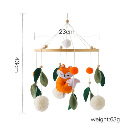 Baby Holz-Rassel mit Tiermotiv