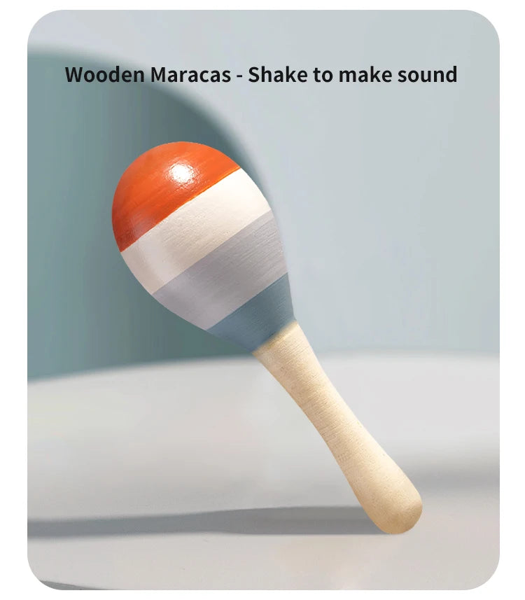 Montessori Musikinstrumente aus Holz