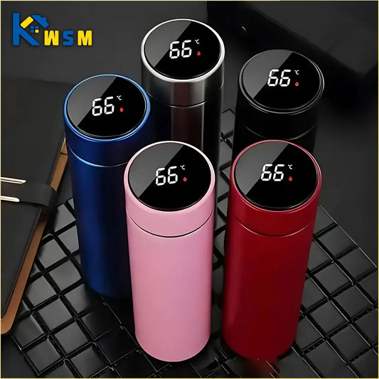 500ml Drinking and Milk Bottle with Temperature Display