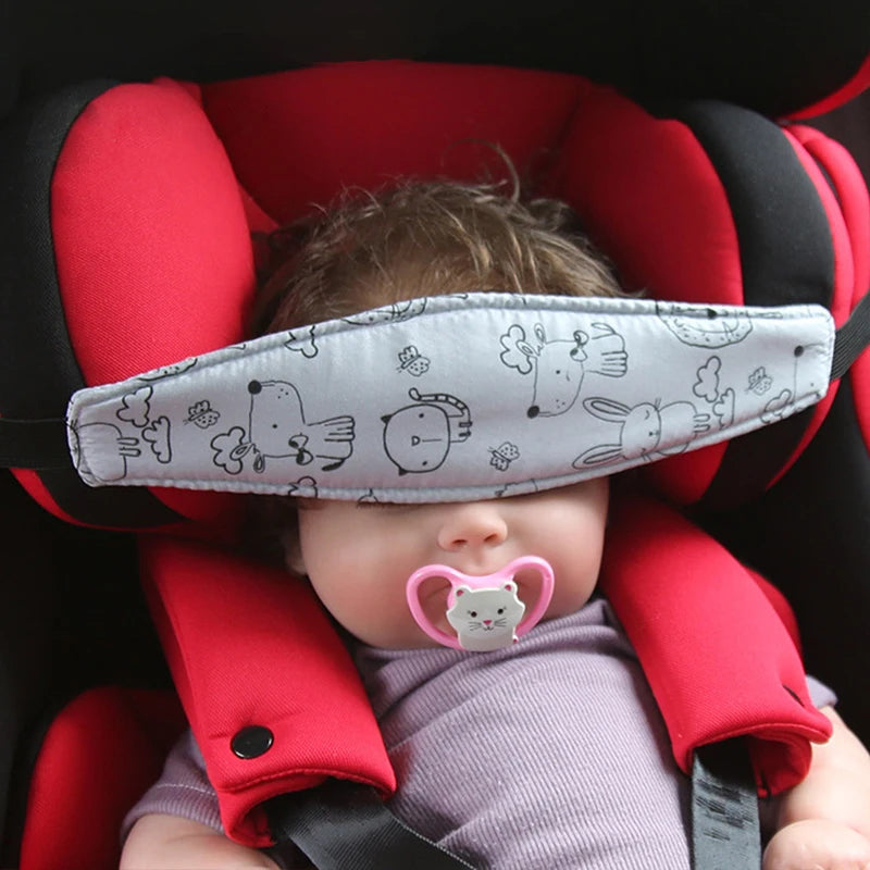 🚗💤 Kopfstützgurt für Babys & Kinder – Bequemer Halt auf jeder Fahrt