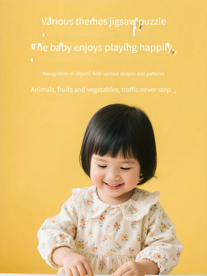 Wooden Puzzles for Babies & Toddlers