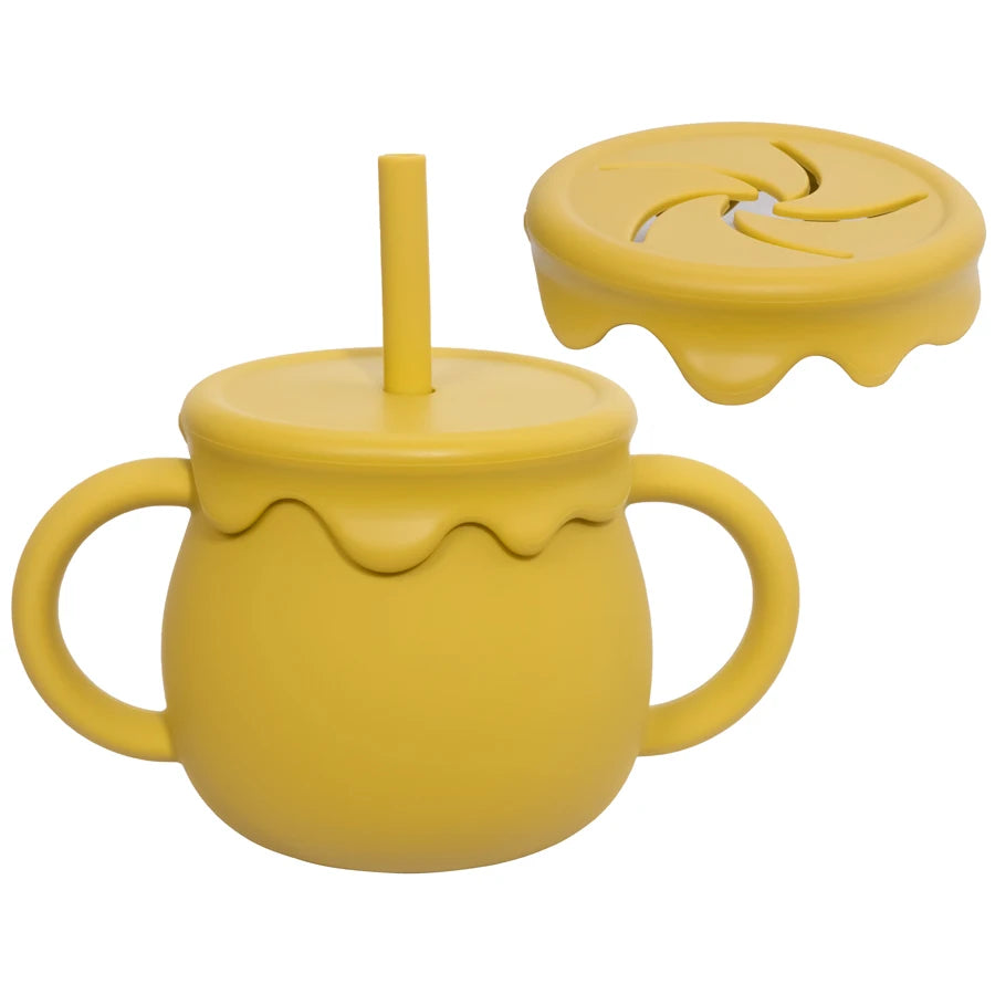 3-in-1 Baby Snack & Sippy Cup