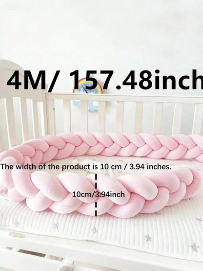 Cot bumper, Braided Cot Bumper for Toddlers