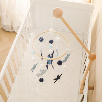 Baby Holz-Rassel mit Tiermotiv
