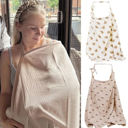 Cotton nursing cover