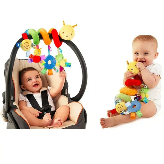 Spiral-Spielzeug für Kinderwagen, Babyschale & Babybett – Spielspaß für unterwegs