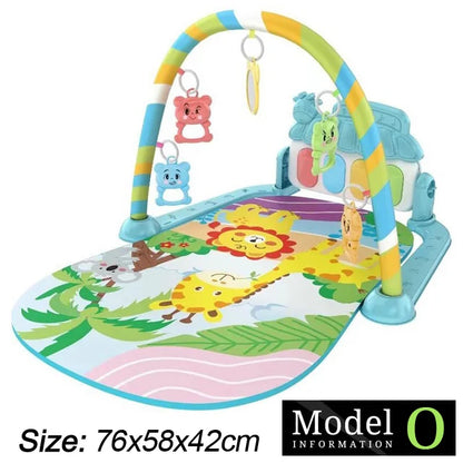 Baby Fitness Play Mat with Music & Piano