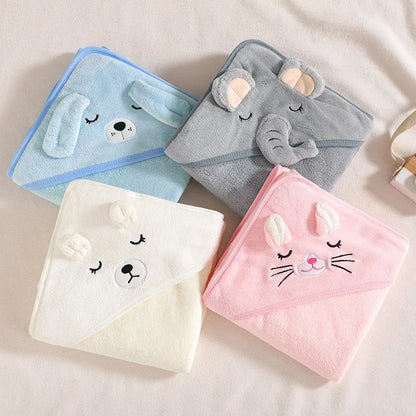 Baby Hooded Blanket & Bath Towel for Boys and Girls