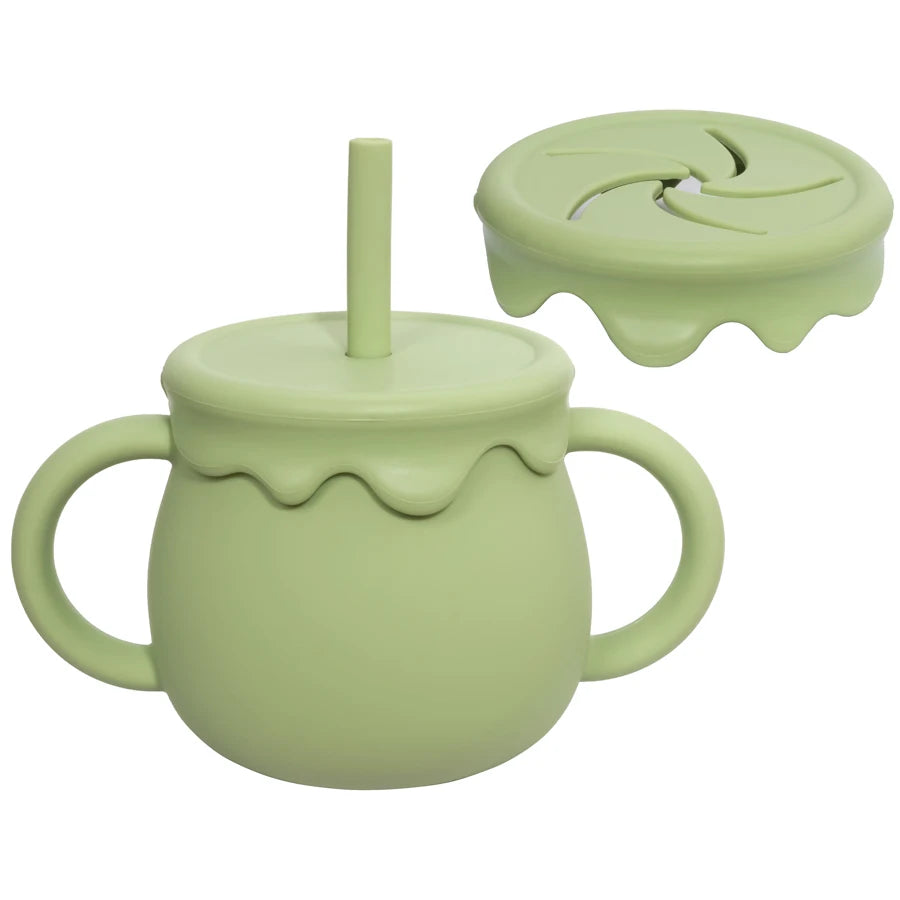 3-in-1 Baby Snack & Sippy Cup