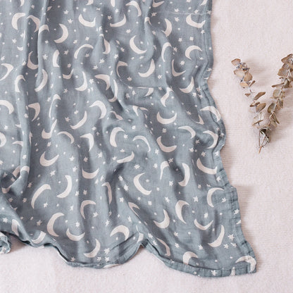 Bamboo Cotton Baby Muslin Swaddle Blanket