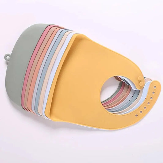 Waterproof Silicone Baby Bib Easy to Clean