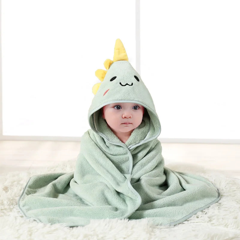 Baby Hooded Blanket & Bath Towel for Boys and Girls