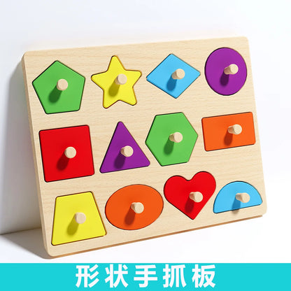Wooden Puzzles for Babies & Toddlers