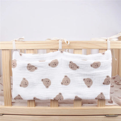 Multifunctional Baby Cot Storage Bag