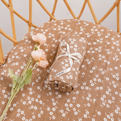 Bamboo Cotton Baby Muslin Swaddle Blanket