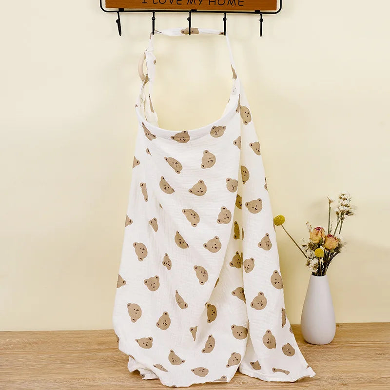 Cotton nursing cover
