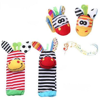 AFOVIC Baby Rattle Set