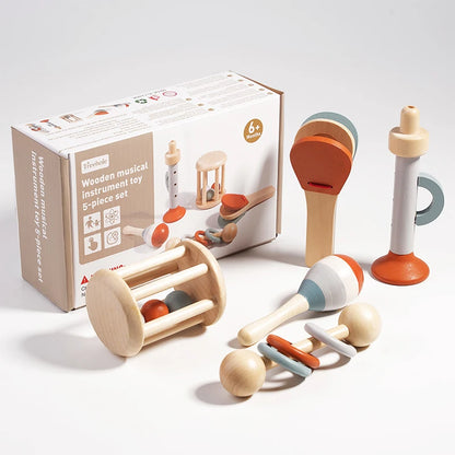 Montessori Musikinstrumente aus Holz