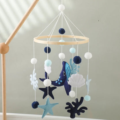 Baby Holz-Rassel mit Tiermotiv