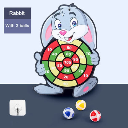 Montessori Klett-Dartspiel für Kinder – Spiel, Spaß & Bewegung