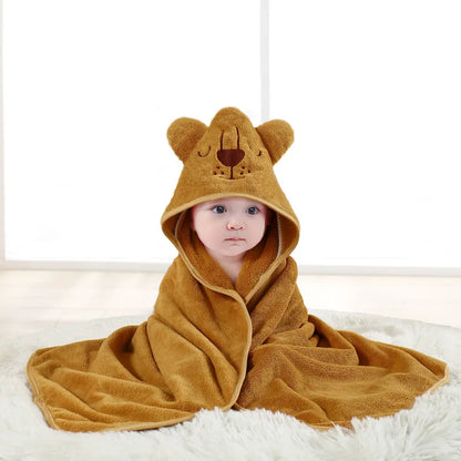 Baby Hooded Blanket & Bath Towel for Boys and Girls
